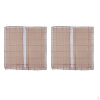 2Pcs Latch Hooking DIY Embroidery Stitch Sofa Cushions Mat Needlework