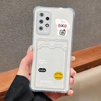 Card Holder Case For Samsung A55 5G A54 A15 A16 A35 A52 A53 A73 A34 A33 A14 A13 A12 A32 A72 A25 A24 A22 A51 A50 A71 Soft Covers For SamsungA14 4 5G
