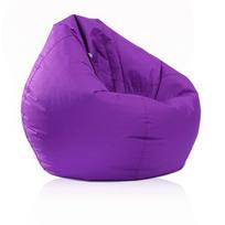 Tinginio sofos užvalkalas be užpildo, didelio dydžio maišas, striukė One Size violetinė