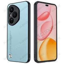 Leather Funda for Honor 400 Pro (Global) Case Luxury PU Leather Protection Phone Cover for Honor 400 (Global) Shockproof Capa Honor 400 (Global) šviesiai mėlyna spalva