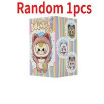 Baby Three Billionaire Lucky Cat Series Blind Box Toys Mini Figure Surprise Box Caixa Misteriosa Vinyl Dolls Toy for Girls Gift gray