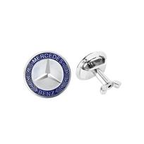 42MM Automobilio Priekinio Variklio Dangčio Emblemos Dangteliai Automobilio Dekoro Aksesuarai Mercedes Benz AMG A B C D M S R G Klasėms GLK CLA W447 W204 W205