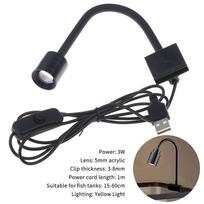 LED Aquarium Spotlight 3W South American Fish Tank Light Perfect for Aquascape Decor Small Tanks A2