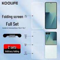 KOOLIFE Samsung Galaxy Z Flip 7/8 Hydrogel Screen Protector Set