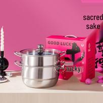 Sigang Zhensang 28cm 2-Layer Stainless Steel Multi-Use Steamer