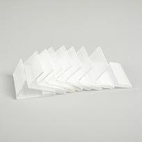 10Pcs Acrylic Transparent Display Stand Desk Sign Label Frame Price Tag Display