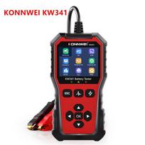 2026 Battery Charging Scan Tool KONNWEI KW341 Car Moto Truck Battery Tester 6V 12V 24V Fault Data Printing Start Voltage Tester