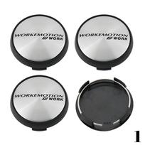 WORK EMOTION Wheel Center Cap 65mm VS EQUIP MEISTER Emblem Sport Rim Hubcap 66mm Wheel Cover Cap 68mm Car Styling Accessories No.1 OD 65 (clip 60)