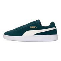 PUMA Smash V2 Unisex Synthetic Leather Low Top Skate Shoes Green White 364989-67 35.5