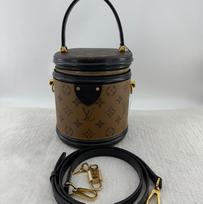 [Pre-Owned] Louis Vuitton Cannes 'Brown Monogram Reverse Canvas' - Excellent #121E4Z ONE SIZE