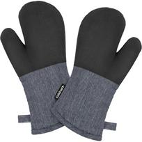 Cuisinart Chambray Oven Mitts – Heat-Resistant, Long