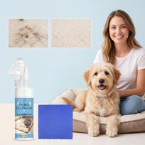 Pet Bed Dry Shampoo, Waterless Foam Cleaner for Dog Mats and Cushions, for Fabric One Size mėlyna