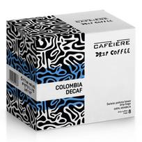 Drip bag kawa cafeiere colombia decaf, 8 szt
