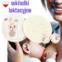 Wkładki laktacyjne pul bambus króliczki wkładki laktacyjne nappime