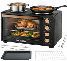 Mini oven 30l heating plates convection rotisserie 3300w