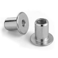 Plokštagalvė veržlė M10 x 18, cinkuotas plienas, 10 vnt., baldinis įvorė, šešiakampis 6 mm