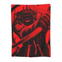 Skibidi Toilet Funny Blanket Fleece Sofa Throw Blanket Multi-function Throw Blankets for Bedding Travel Throws Bedspread Quilt Size: 75*100cm, Weight: 230 GSM
