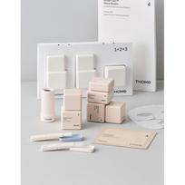 Tom Program Basic Set + Gua Sha  1  2  3  4  6 Masks  + Brush + Shalle + Gua Sha