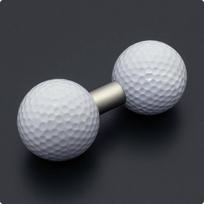 Golf Balance Putting Training Practice Ball for Golfers, Beginners Luminous Regular Balance Ball