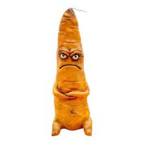 Cranky Carrot Figurine Cartoon Broccoli Celery Vegetable Resin Statue Sculpture Home Office Bookshelf Desktop Decoration A