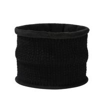Hot-selling solid color scarf thickened knitted scarf winter velvet warm neck cover juoda