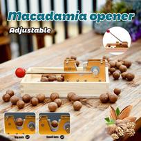 Heavy Duty Nutcracker Nut Tweezers Macadamia Opener Peeling Machine 9.8  With Durable Metal Handle For Almonds Hazelnuts