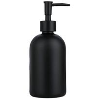 410ml Soap Dispenser Glass Lotion Bottle with Rustproof Stainless Steel Pump for Bathroom and Kitchen Use 4