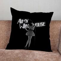 Singer Amy W-Winehouse Pillow Case For Home Bedroom Car Office Decoration Living Room Sofa Cushion Cover Suitable 16x16Inch