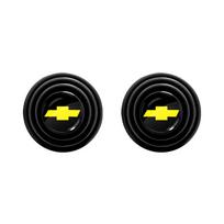 Automobilio durų nuo susidūrimo silikoniniai lipdukai Amortizuojanti tarpinė Tinka Chevrolet Colorado Cruze Spark Captiva Malibu Trax Aveo 2Pcs