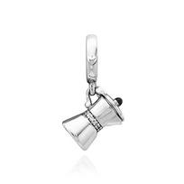 [PANDORA PANDORA] 792679C01 Moka Pot Pendant and Dangle Silver Charm 792679C01