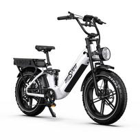 ONESPORT OT08 Pro Urban electric bicycles 500W motor 48V 18Ah*2 batteries cruising range 190km 20×4.0inch tires