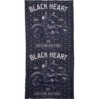 Daugiafunkcis kaklo šildytuvas W-TEC Black Heart Scarfest - Motorcycle