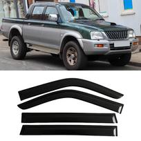 Window Visor Rain Guard for MITSUBISHI Triton Pickup L200 Hunter Strada 1996-2001 2002 2003 2004 2005 2006 Wind Deflectors for Triton 1996-2006