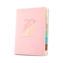 12 Months 2027 Schedule Planner Notepad English To-do List Notebook Diary Writing Pads  Business rožinė
