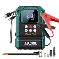 Portable Power Station 2000A, Car Jump Starter & 180PSI Air Pump, Dual USB Power Bank, Emergency Booster Kit for SUV Truck S400-A2