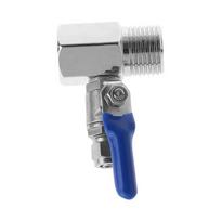 Water Purifier Reverse Osmosis Three-way Inlet Ball Valve Group 1/2  BSP to 1/4  Pipe Aquarium Water Diversion Equipment 1/4"