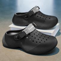 Closed Toe Ventilated Clogs Lightweight Summer Garden Beach Travel Footwear Daily Wear Weekend Trips Comfortable Walking 36