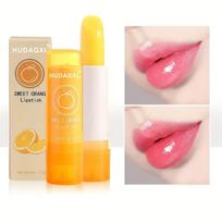 Sweet Orange Lip Balm, Moisturizing Lipstick with Color Change, Repair and Nourishment for Dry Lips oranžinė