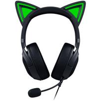 Razer Słuchawki Gamingowe Kraken Kitty V2, Czarne juoda