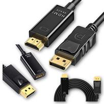 Kabel displayport dp do hdmi 4kx2k 1,8m przewód przejściówka