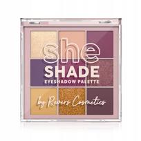 Revers she shade paleta cieni 02 burgundy glam - bordo i śliwka