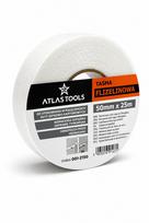Atlas tools taśma flizelina budowlana do łączenia płyty k-g gładka bez rys 50mm/25m