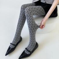 Tights Women Floral Print Thigh High Stockings Pantyhose Women Sexy Lingerie Female Hosiery Body Stockings Women Tights Leggings One Size