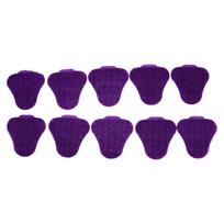 10 PCS Silicone Urinal Screen Deodorizers Anti Splash Urinal Screens  Home Office School violetinė