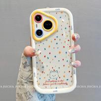 Silicone Phone Case Pura 80 Pro 70 Ultra Colorful Dot Shockproof Customizable With Stand Or Wrist Strap Huawei Pura 80