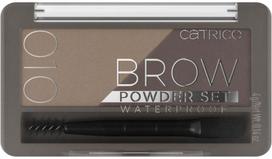 Catrice brow powder set wodoodporna paleta pudrów do brwi - 010 ash blond 4g