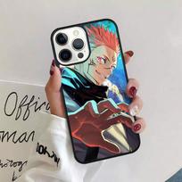 Jujutsu Kaisen Ryomen Sukuna Phone Case For iPhone 11 12 13 14 Pro Max Mini Cover For iPhone X XS Max XR 5 6 7 8 Plus Coque iPhone 5 5S