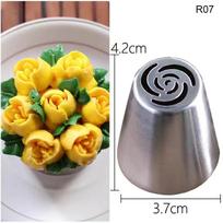 Russian Tulip Icing Piping Nozzles Stainless Steel Flower Ice Cream Bakery Tips Pastry Bag Cupcake Cake Decorating Tools Molds