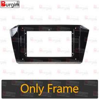Car Radio Fascia Frame For Volkswagen VW Passat B8 Arteon 2014- 10 inch 2DIN Stereo Panel Harness Power Cable Adapter Canbus Only frame