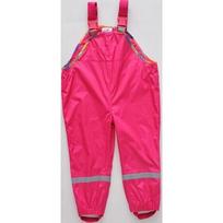Boys and Girls Waterproof Double-Layer Winter High-End Bib Pants Pink 122cm122 Height or Below